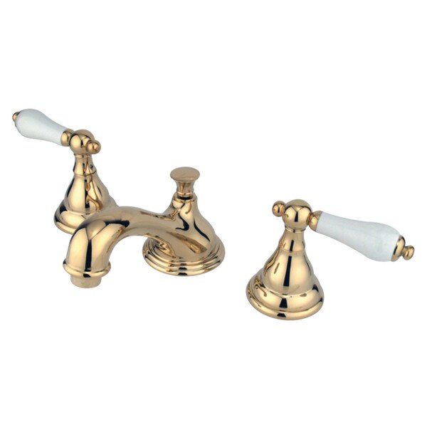KS5562PL 8" Widespread Bathroom Faucet, Polished Brass